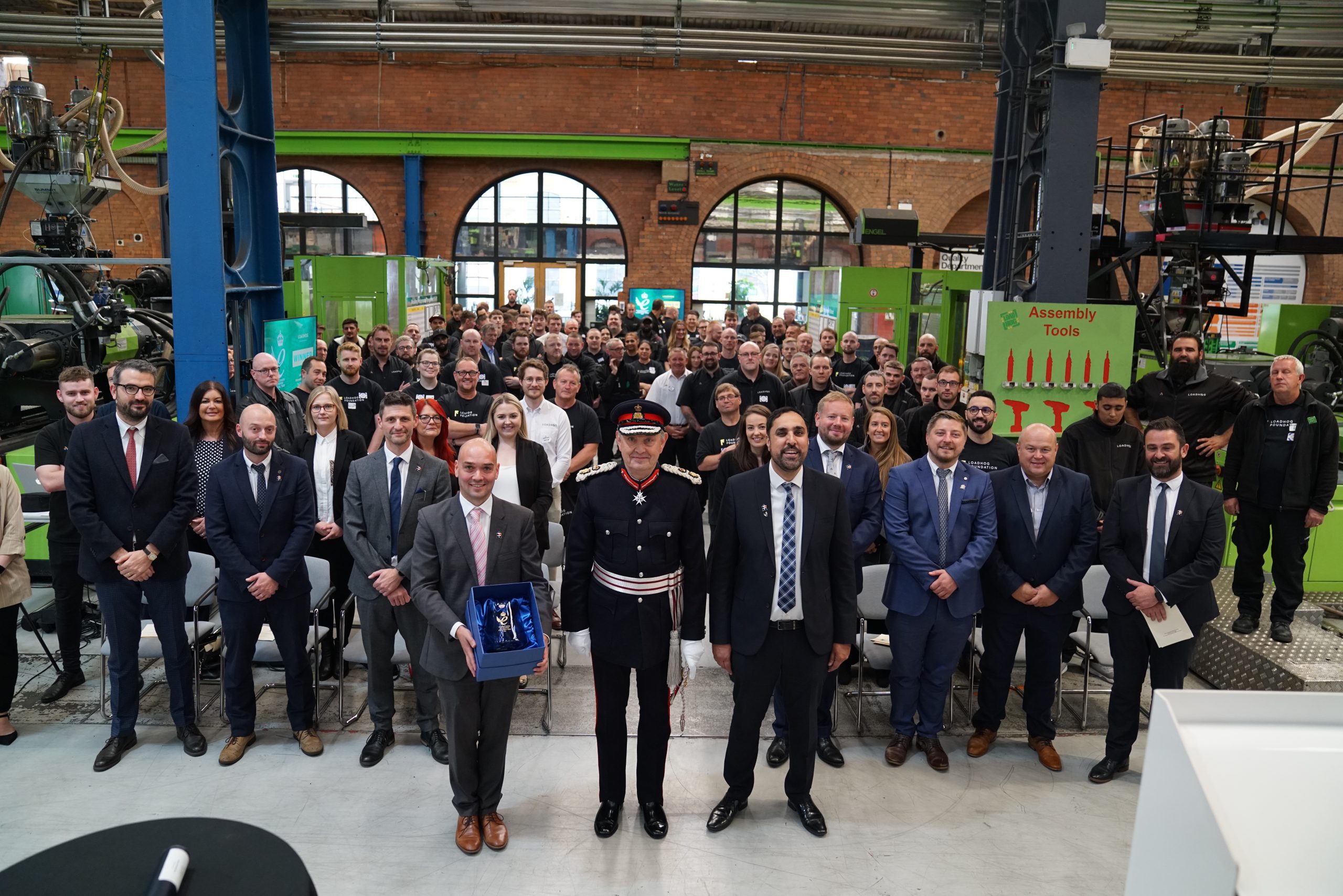 Sustainable Packaging Manufacturer, Loadhog receives Queen's Award for International Trade