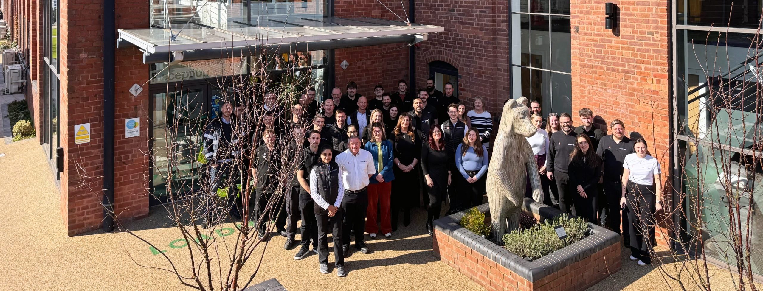 Loadhog employee owners at the head quarters in Sheffield